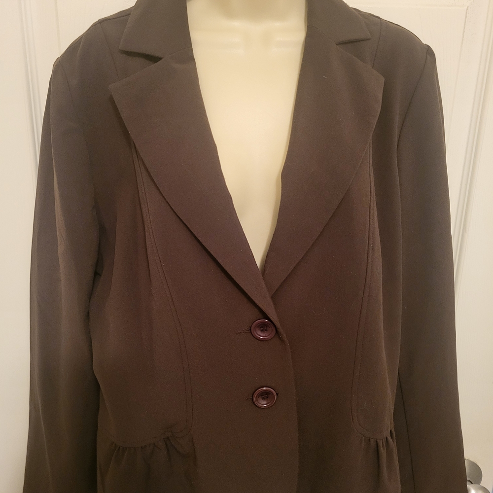 Classic Women's Dark Brown Blazer